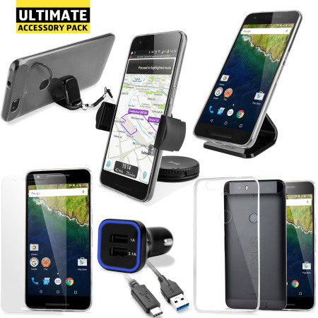 Das Ultimate Pack Nexus 6P  Zubehör Set 