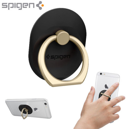 Verlaten pauze Specialist Spigen Smartphone iPhone 6 Series Style Ring - Gold & Black