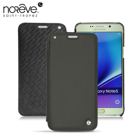 Noreve Tradition D Samsung Galaxy Note 5 Leather Case - Black
