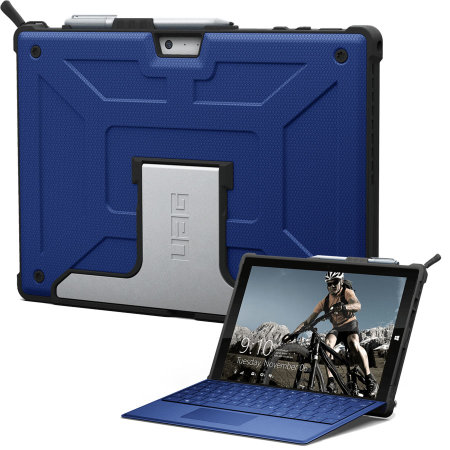 Urban Armor Gear Cobalt Microsoft Surface Pro 4 Folio Case Blue