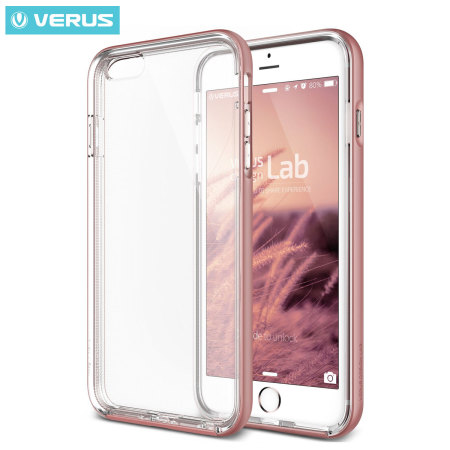 Verus Crystal Bumper iPhone 6S Plus / 6 Plus Case - Rose Gold