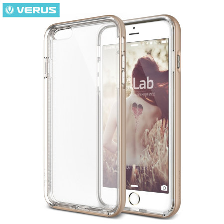 VRS Design Crystal Bumper iPhone 6S Plus / 6 Plus Hülle Gold