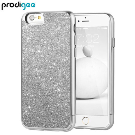 Prodigee Sparkle Fusion iPhone 6S Plus / 6 Plus Glitter Case - Silver