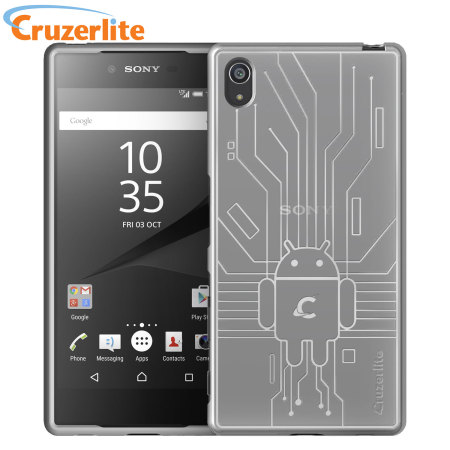 Cruzerlite Bugdroid Circuit Sony Xperia Z5 Case - Clear