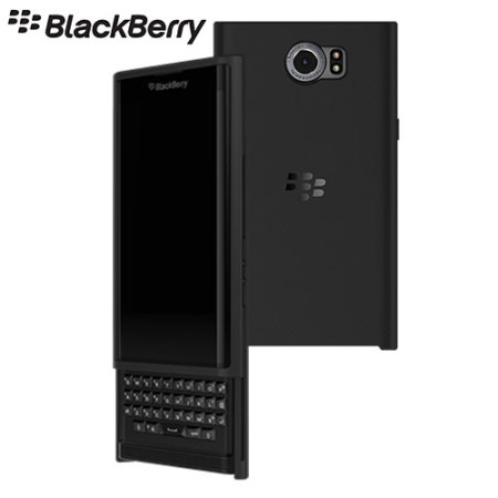 Offizielle BlackBerry Priv Slide-Out Hard Shell Case Hülle in Schwarz