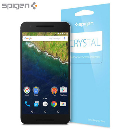 Spigen Crystal Nexus 6P Screen Protector - Three Pack