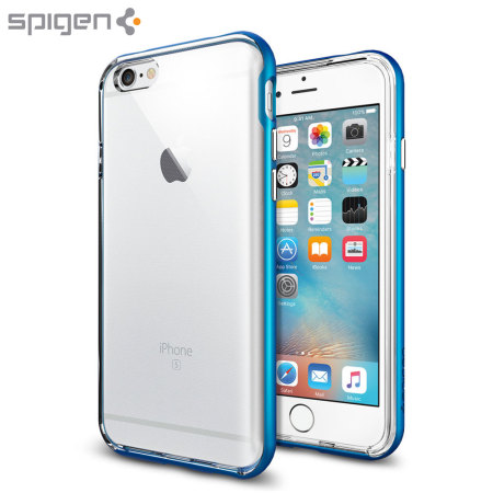 Spigen Neo Hybrid Ex iPhone 6S / 6 Bumper Case - Electric Blue