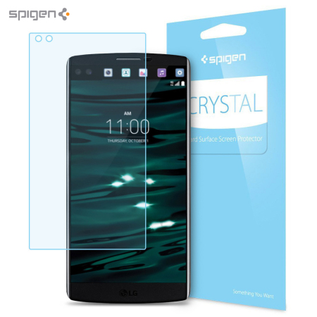 Spigen Crystal LG V10 Screen Protector - Three Pack
