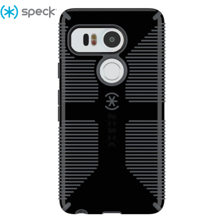 Speck CandyShell Grip Nexus 5X Hülle in Schwarz/Grau