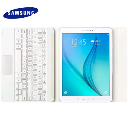 Official Samsung Galaxy Tab S2 9.7 Bluetooth Keyboard Case - White