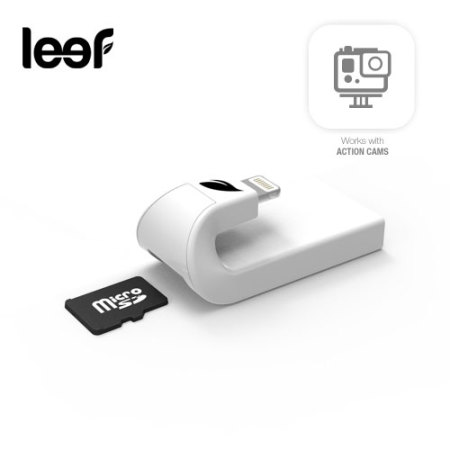Leef iAccess Micro SD Lesegerät für iOS Geräte in Weiß