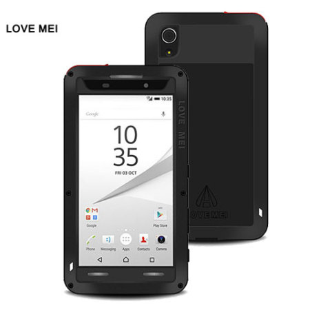 Love Mei Powerful Sony Xperia Z5 Protective Case - Black