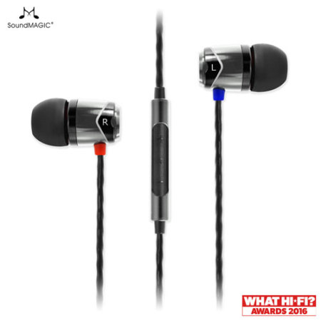 Écouteurs SoundMAGIC E10C avec kit mains libres – Gunmetal