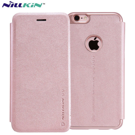 Funda iPhone 6S / 6 Nillkin Ultra-Thin Sparkle - Oro Rosa