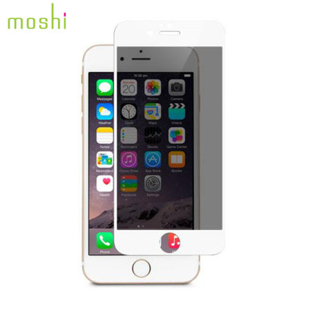 Moshi iVisor 6S Plus / 6 Plus Privacy Glass Screen Protector - White