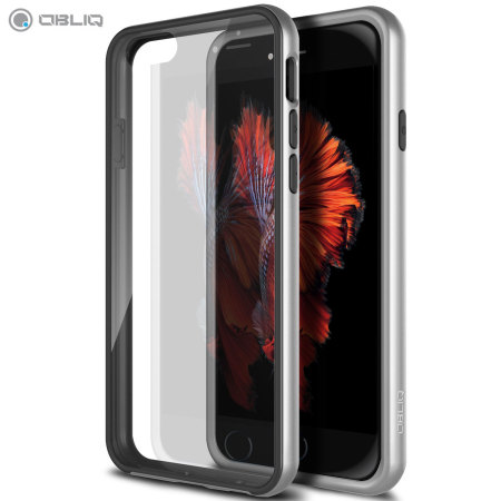 Obliq MCB One Series iPhone 6/6S Bumper Case Hülle in Satin Silber