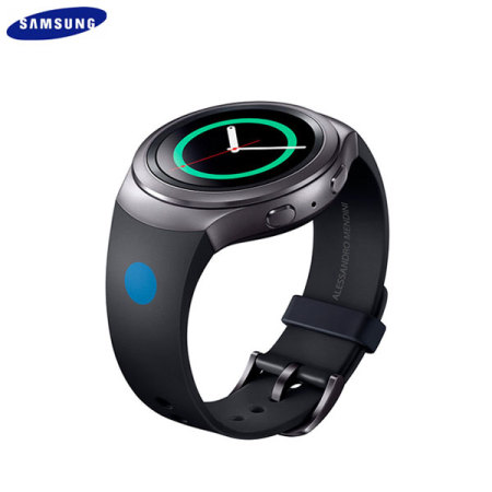 Official Samsung Gear S2 Watch Strap - Mendini Edition - Black
