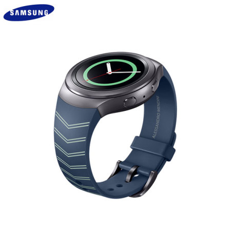 Official Samsung Gear S2 Watch Strap - Mendini Edition - Blue