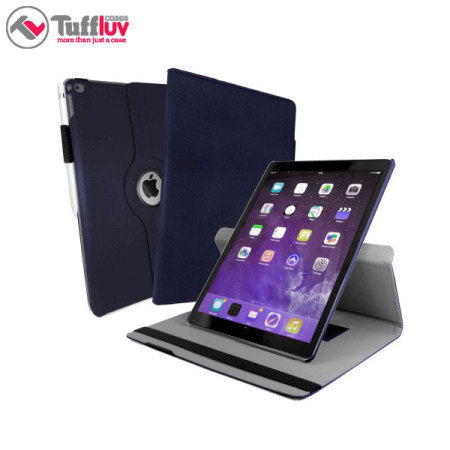Tuff-Luv Rotating iPad Pro 12.9 inch Case - Navy