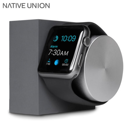 Native Union Apple Watch Dock Charging Stand Slate