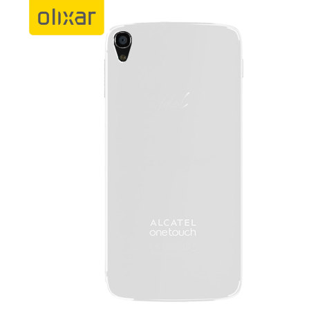 Olixar FlexiShield Alcatel Idol 3 4.7 Case - Frost White