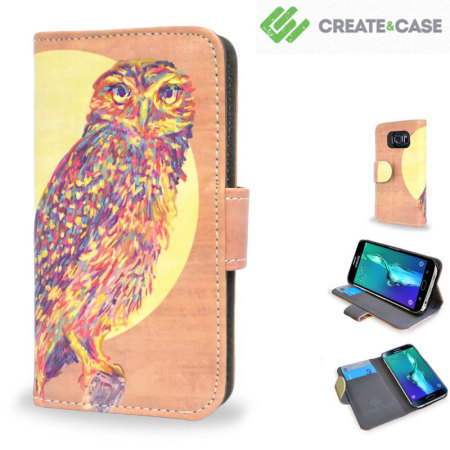 Create and Case Samsung Galaxy S6 Edge Plus Case - Watercolour Owl