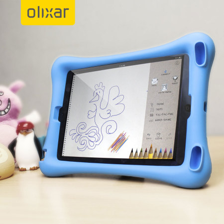 Olixar Big Softy Child-Friendly IPad Mini 4 Case - Blauw