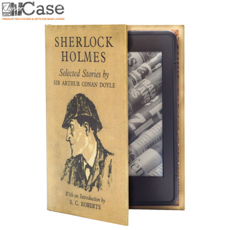 KleverCase Kindle Paperwhite 6 Inch Book Case - Sherlock Holmes
