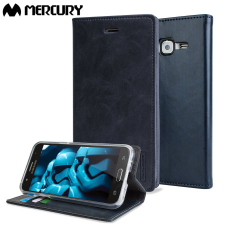 Mercury Blue Moon Samsung Galaxy J5 2015 WalletCase in Navy
