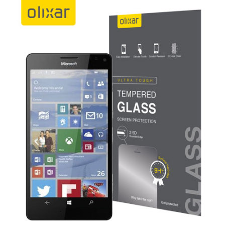 Olixar Microsoft Lumia 950 XL Tempered Glass Näytönsuoja