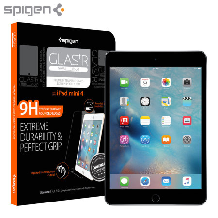 Protection d'écran iPad Mini 4 Spigen GLAS.tR Slim Tempered