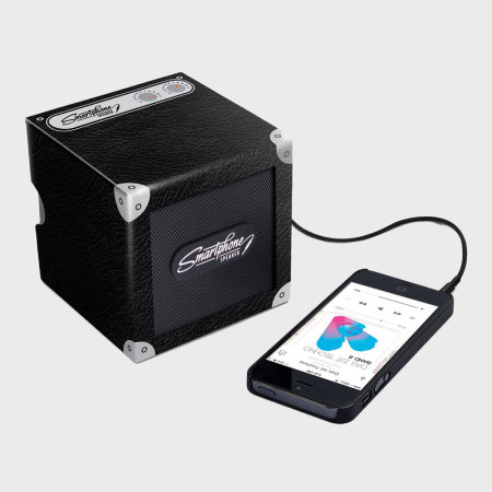 Universal Portable Cardboard Smartphone Speaker - Black