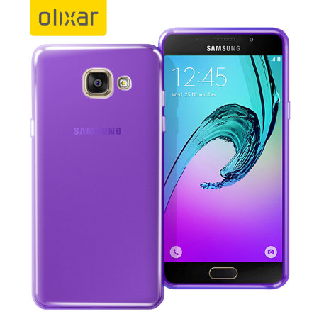 FlexiShield Samsung Galaxy A5 2016 Gel Case - Purple