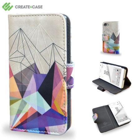 Create and Case Sony Xperia Z5 Compact Stand Case - Colourflash