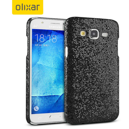 Olixar Samsung Galaxy J5 2015 Glitter Case - Black