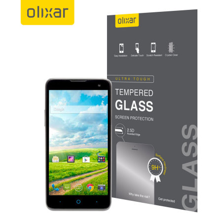Olixar ZTE Grand X2 Tempered Glass Screen Protector