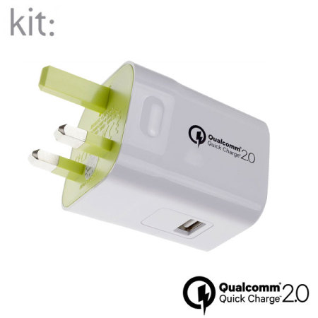 Kit USB Qualcomm Quickcharge 2.0 Mains Charger