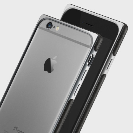 Ingenieurs Elke week Omdat Adopted Frame Aluminium Leather iPhone 6S / 6 Bumper Case - Grey - Mobile  Fun Ireland