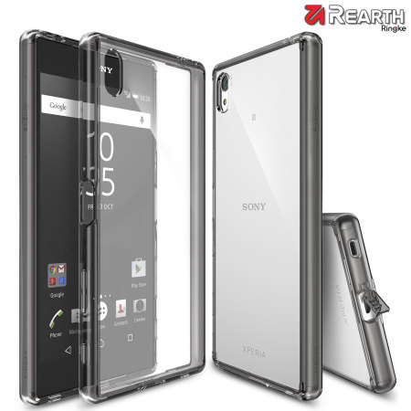 Rearth Ringke Fusion Case Sony Xperia Z5 Premium Hülle in Smoke Black