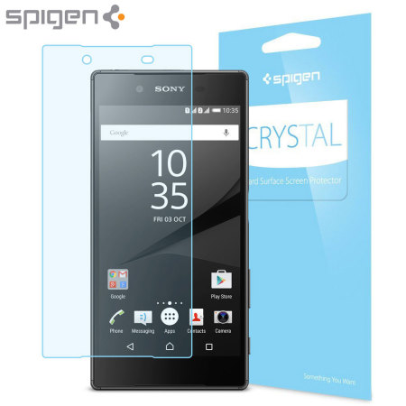 Protections d'écran Sony Xperia Z5 Spigen Steinheil Crystal -Pack de 3