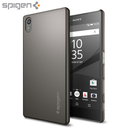 Spigen Thin Fit Sony Xperia Z5 Shell Case - Smooth Black