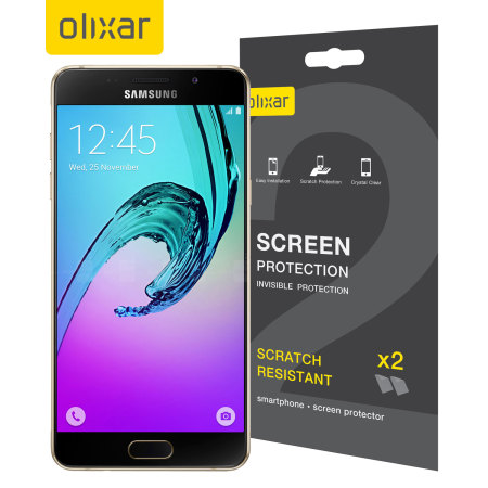 2 Protections d’écran Samsung Galaxy A5 2016 Olixar