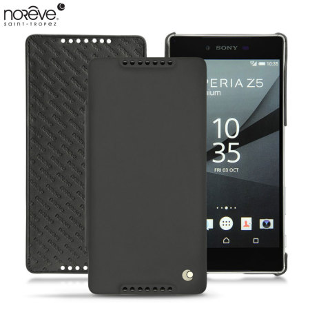 Noreve Tradition D Sony Xperia Z5 Premium Leather Case - Black