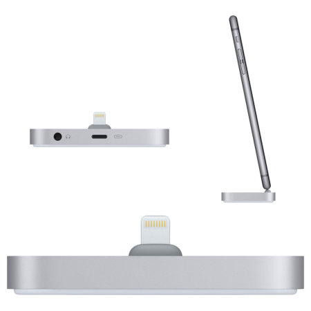 Dock Officiel Apple iPhone Lightning – Gris sidéral