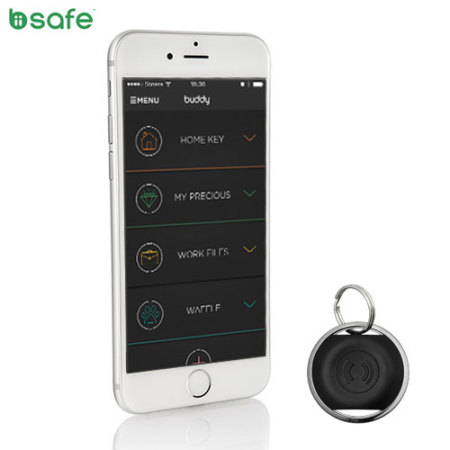 Biisafe Buddy Location Bluetooth Tracker Device - Black
