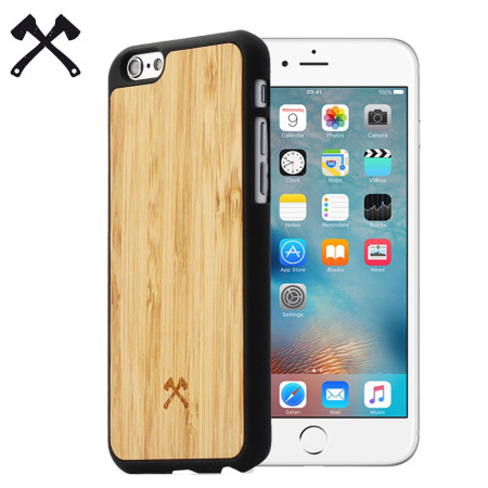 Woodcessories EcoCase Casual iPhone 6/6S - Bamboo & Black