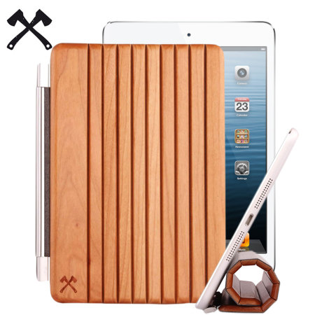 Coque iPad Mini 4 Woodcessories EcoCover - Cerise
