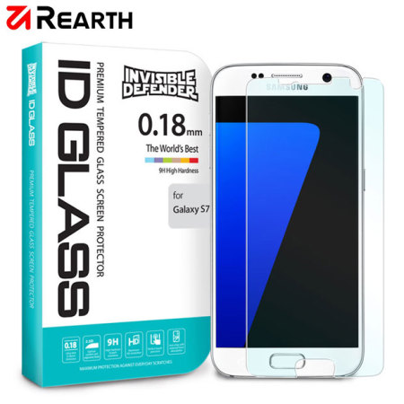 Rearth Invisible Defender Galaxy S7 Tempered Glass Screen Protector