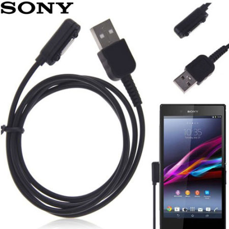 Official Sony Xperia Z3/Z2/Z1 Magnetic Charging Cable - Black