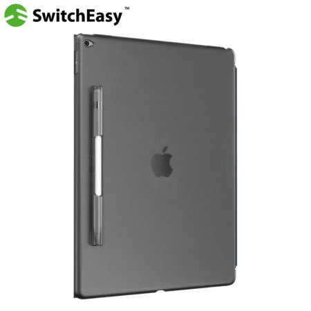 Coque iPad Pro 12.9 2015 SwitchEasy CoverBuddy - Noire Fumée